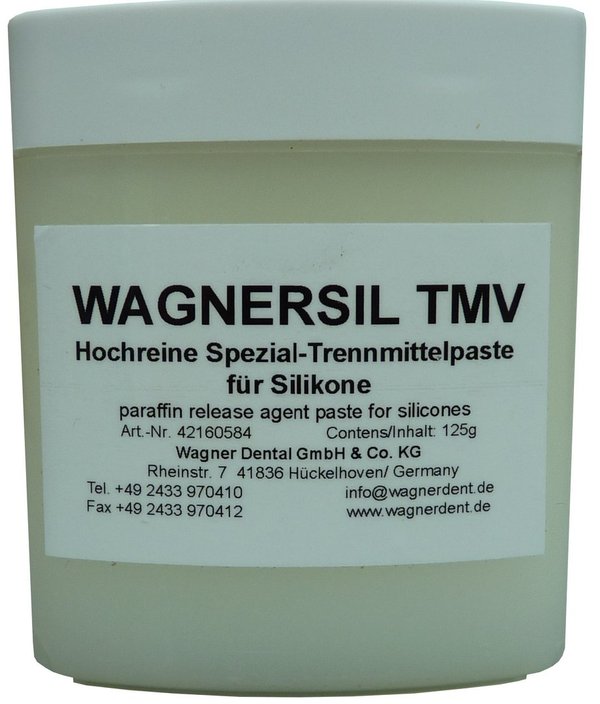 WAGNERSIL TMV, Trennmittel Paste/Creme für Silikone, 125 g